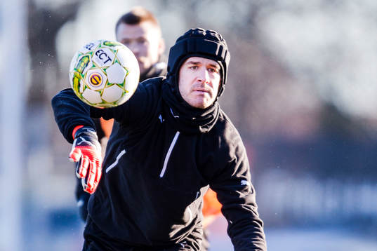Helsingborgs målvakt Matt Pyzdrowski