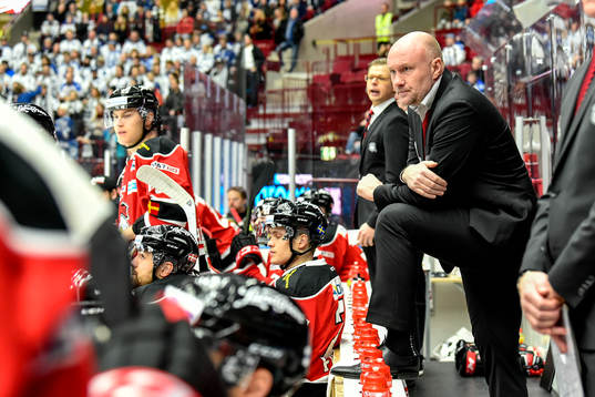 Malmö Redhawks tränare Peter Andersson