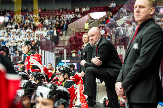 Malmö Redhawks tränare Peter Andersson