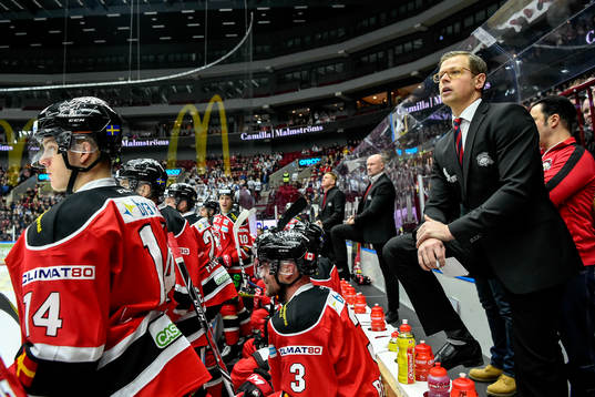 Malmö Redhawks assisterande tränare Martin Filander