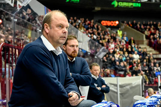 Leksands tränare Per-Erik Johnsson