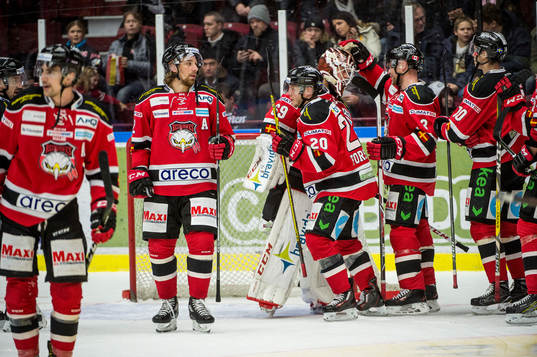 Malmö Redhawks spelare tackar målvakt Oscar Alsenfelt