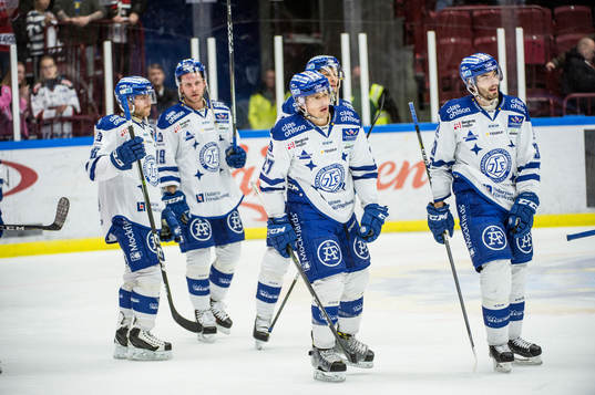 Leksands spelare deppar