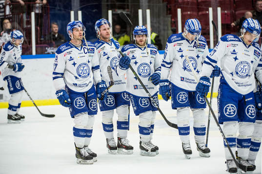 Leksands spelare deppar