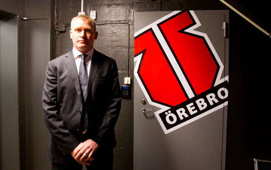 Porträtt på Örebros nya tränare tränare Niklas Sundblad