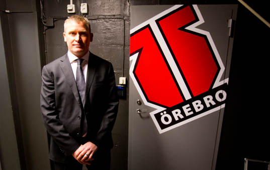 Porträtt på Örebros nya tränare tränare Niklas Sundblad