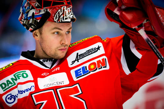 Örebros målvakt Julius Hudacek