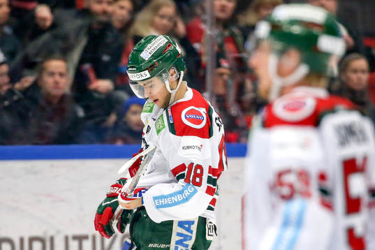 Frölundas Mattias Nörstebö deppar