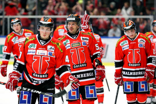 Joel Mustonen, Johan Wiklander och Glenn Gustafsson deppar
