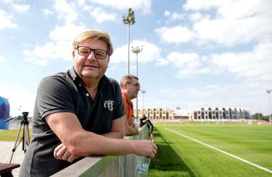 Kalmars tränare Peter Swärdh
