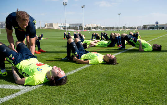 Sveriges David Moberg-Karlsson och Kristoffer Olsson