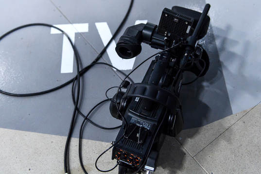 En tv kamera