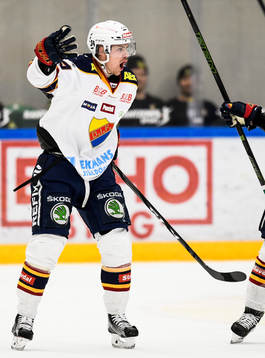 Djurgårdens Daniel Brodin jublar