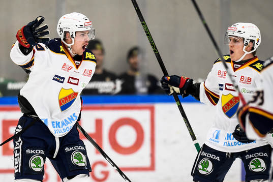 Djurgårdens Daniel Brodin jublar