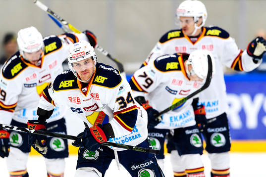 Djurgårdens spelare jublar