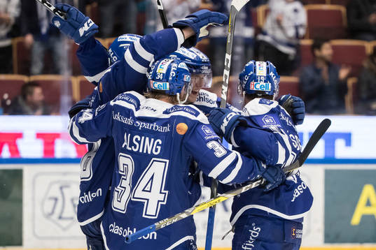 Leksands Joe Piskula och Olle Alsing och Johan Porsberger