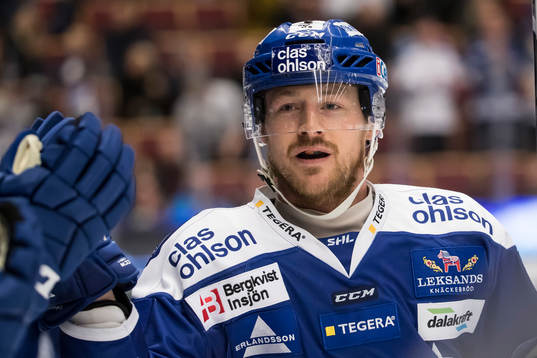 Leksands Joe Piskula jublar