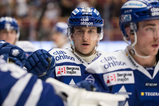 Leksands Ben Youds jublar