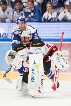 Malmö Redhawks målvakt Cristopher Nihlstorp  i
