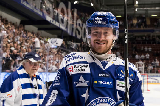 Leksands Joe Piskula utsedd till matchens krigare i