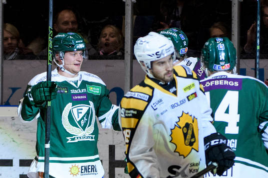 Färjestads Marcus Nilsson jublar