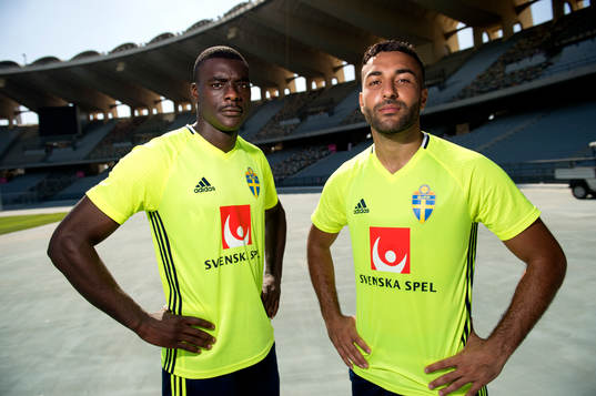 Sveriges Ken Sema och Saman Ghoddos