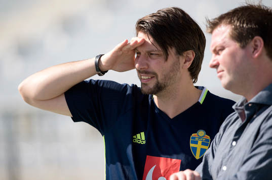 Sveriges Daniel Ekvall och Jens Gustafsson