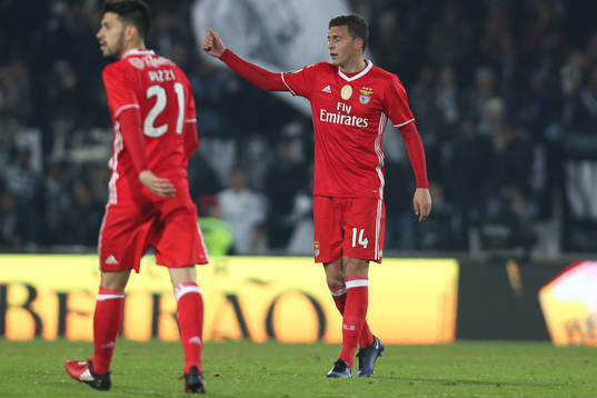 Benfica's Swedish defender Victor Nilsson Lindelöf