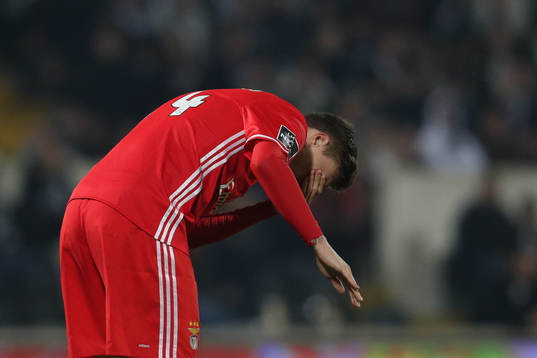 Benfica's Swedish defender Victor Nilsson Lindelöf