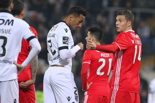 Benfica's Swedish defender Victor Nilsson Lindelöf