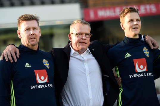 Sveriges assisterande tränare Peter Wettergren,