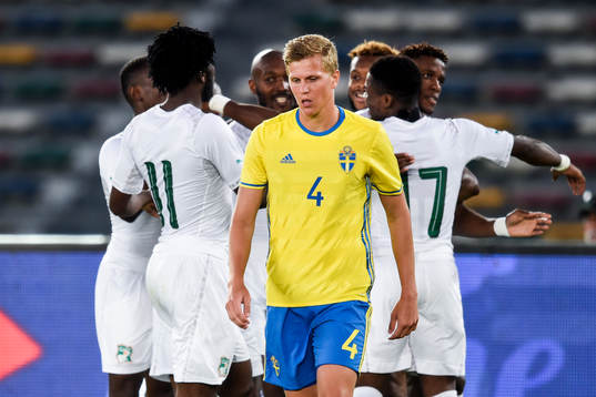 Sveriges Joakim Nilsson deppar
