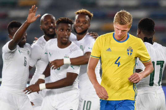 Sveriges Joakim Nilsson deppar