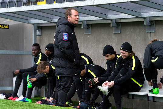 Häckens tränare Mikael Stahre
