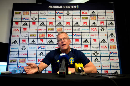 Sveriges förbundskapten Janne Andersson