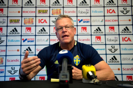 Sveriges förbundskapten Janne Andersson