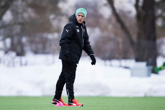 Hammarbys tränare Jakob Michelsen