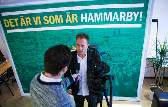 Hammarbys tränare Jakob Michelsen