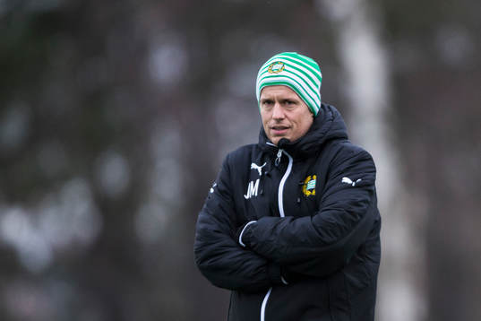 Hammarbys tränare Jakob Michelsen