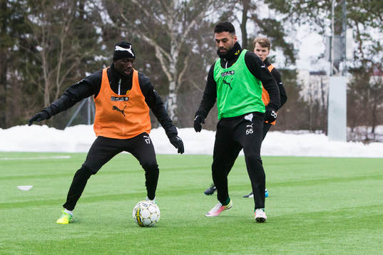 Hammarbys Pa Amat Dibba och Imad Khalili