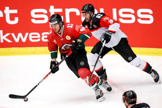 Frölundas Sebastian Stålberg och Fribourg-Gottérons