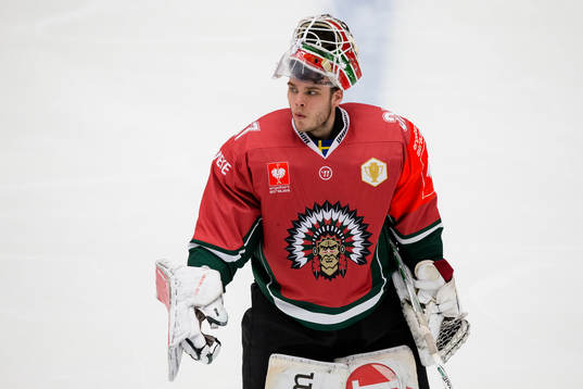 Frölundas målvakt Johan Gustafsson
