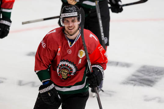 Frölundas Henrik Tömmernes jublar