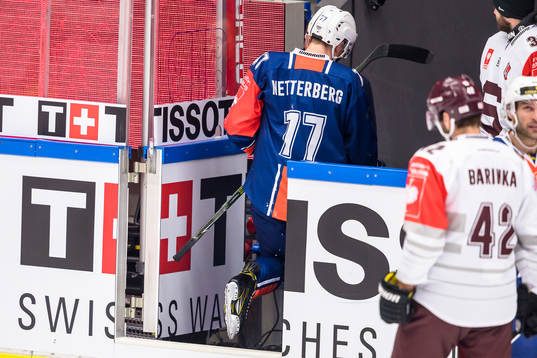 Växjös Pontus Netterberg kliver av