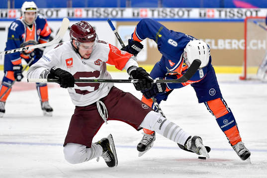 Sparta Prags Lukas Cingel och Växjös Josh Hennessy