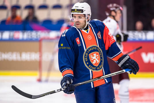 Växjös Cory Murphy hänger med huvudet