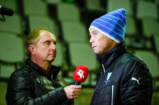 Sydsvenskans Max Wiman intervjuar Malmö FFs sportchef
