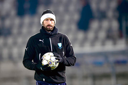 Malmö FFs målvakt Johan Wiland