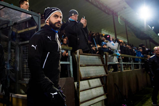 Malmö FFs Behrang Safari kommer ut till årets första