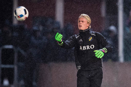 s målvakt Gustav Nyberg